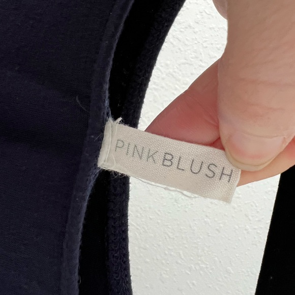 Pinkblush navy long sleeve maxi - Picture 2 of 5